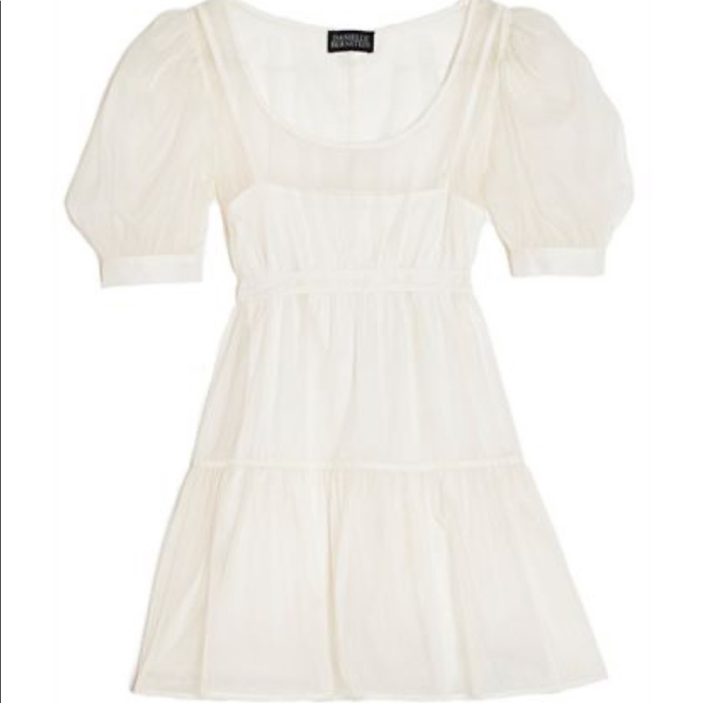 Danielle Bernstein Organza Dress Cloud XS BNWT